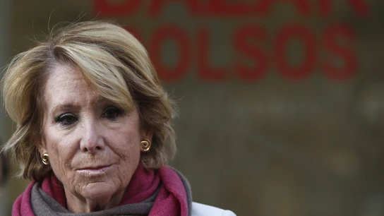 Esperanza Aguirre en una imagen de archivo Esperanza Aguirre en una imagen de archivo