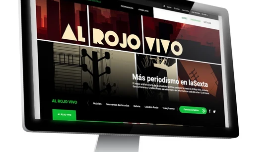 Imagen de la página web de Al Rojo Vivo Imagen de la página web de Al Rojo Vivo