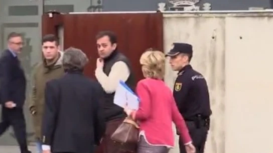 Esperanza Aguirre llegando a la Audiencia Nacional Esperanza Aguirre llegando a la Audiencia Nacional