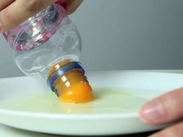 Huevo en una botella