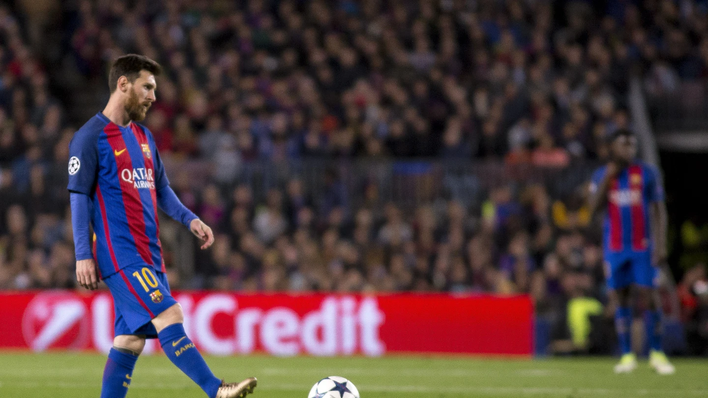 Messi, cabizbajo en el partido del Camp Nou Messi, cabizbajo en el partido del Camp Nou