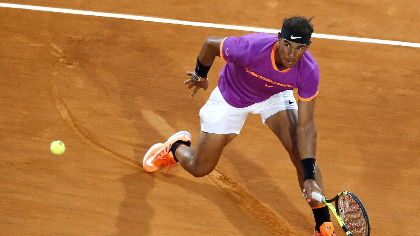 Rafa Nadal, durante su partido