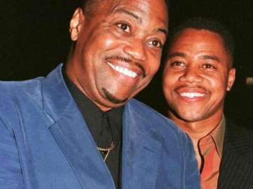 Cuba Gooding junto a su padre Cuba Gooding junto a su padre