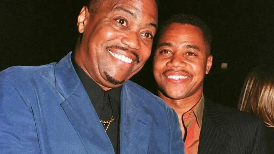 Cuba Gooding junto a su padre 