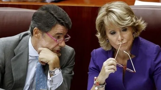 Ignacio González y Esperanza Aguirre Ignacio González y Esperanza Aguirre
