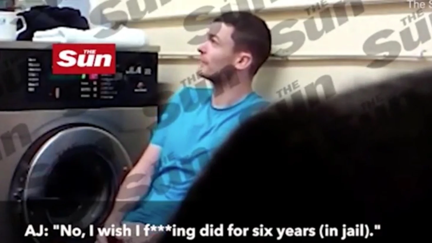 Adam Johnson, 'pillado' en un vídeo en la cárcel Adam Johnson, 'pillado' en un vídeo en la cárcel