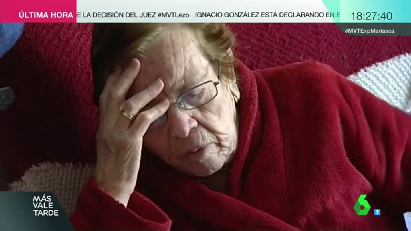 El susto que se llevó Dolores por los Mossos El susto que se llevó Dolores por los Mossos