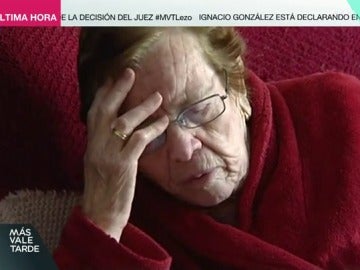 El susto que se llevó Dolores por los Mossos El susto que se llevó Dolores por los Mossos