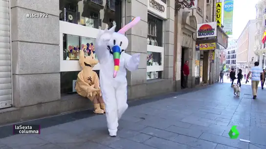 Curro y Cobi tratan de sobrevivir tras la España de 1992 Curro y Cobi tratan de sobrevivir tras la España de 1992