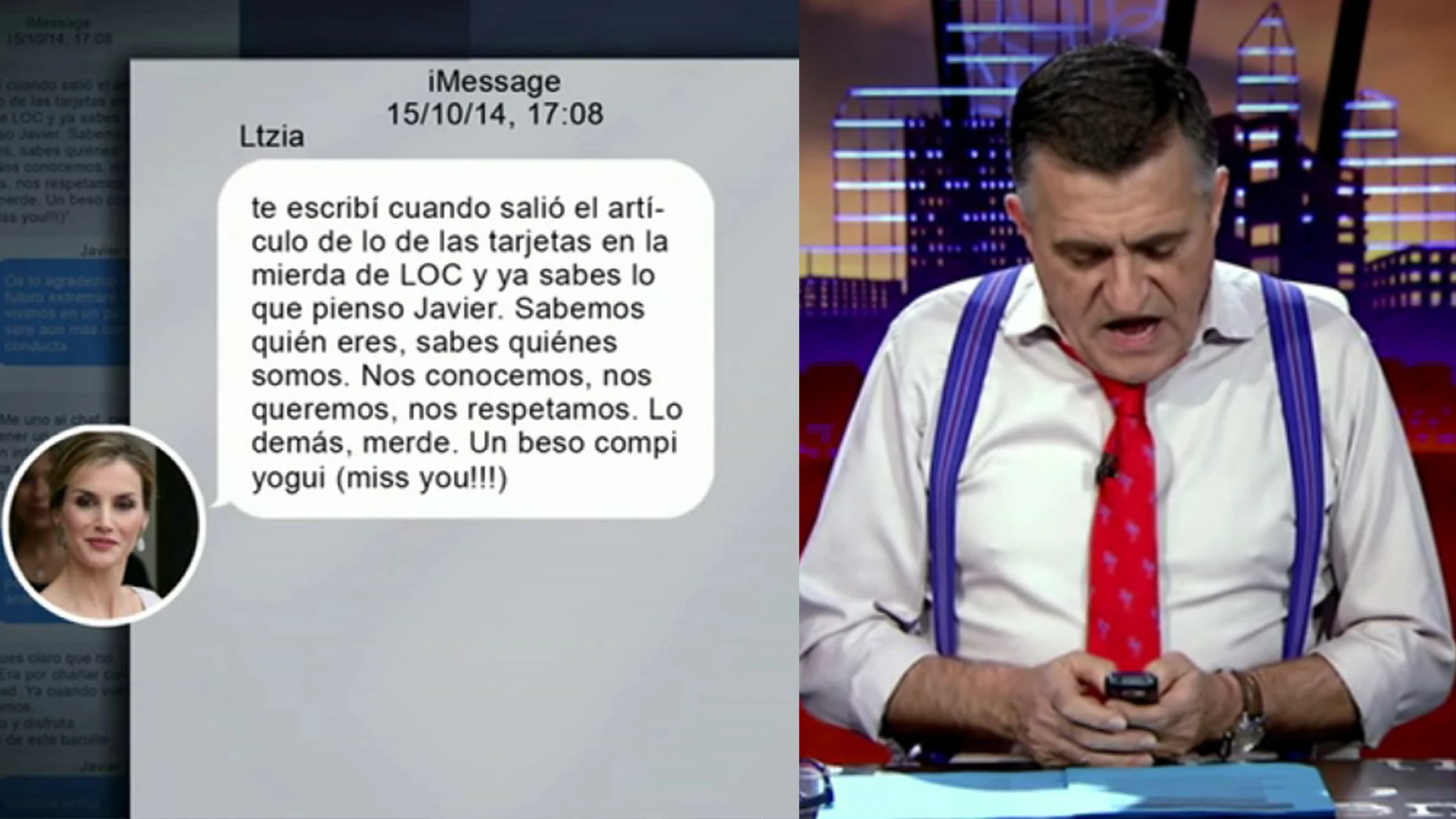 Mensaje 'compi yogui'
