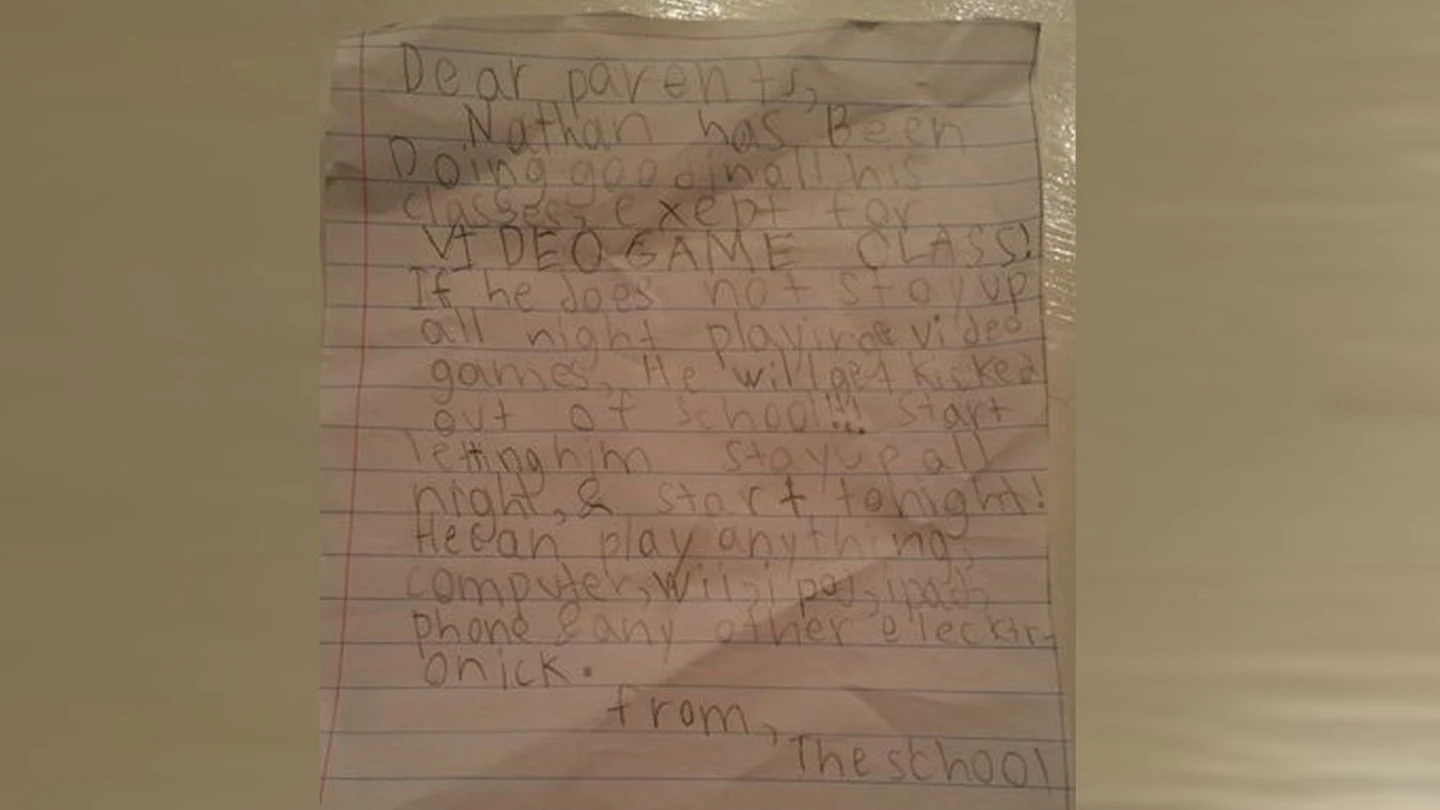 Carta viral de un niño Carta viral de un niño