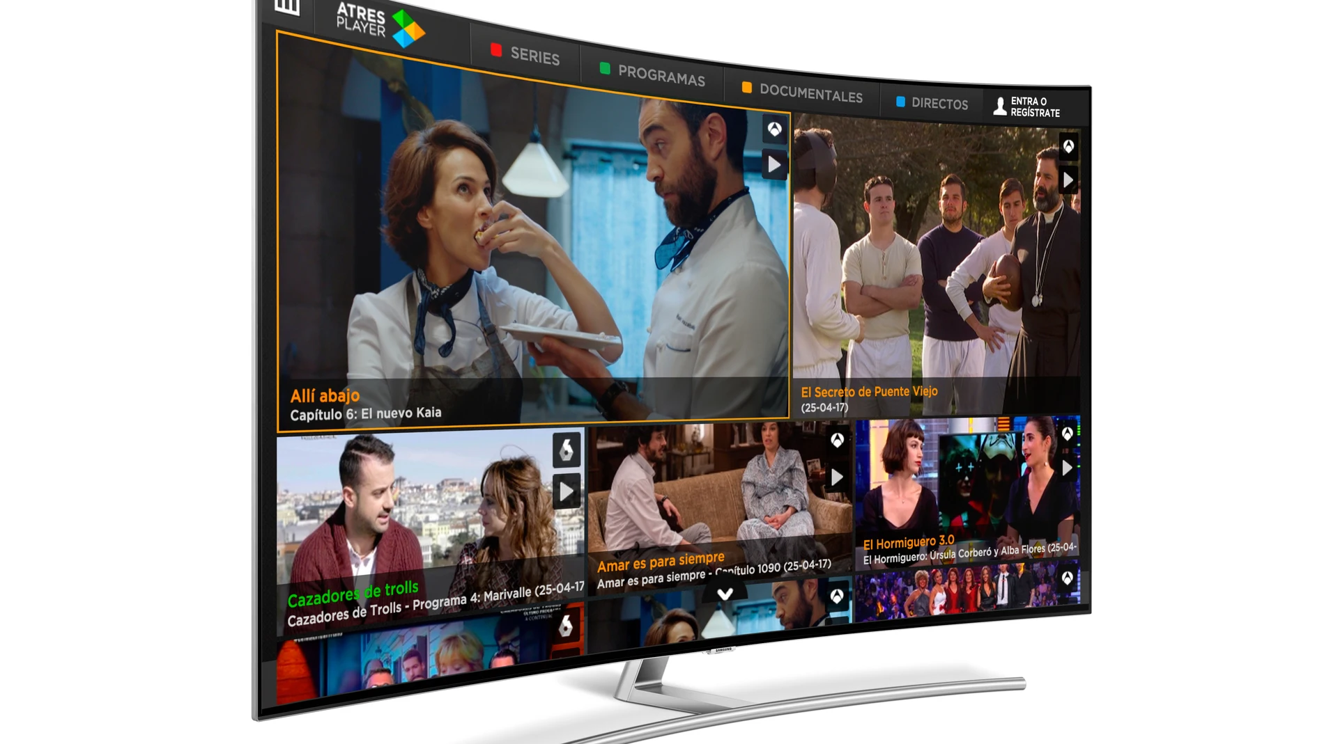 Y Desarrollar científico ATRESPLAYER lanza su nueva App para los televisores Smart Tv Tizen de  Samsung