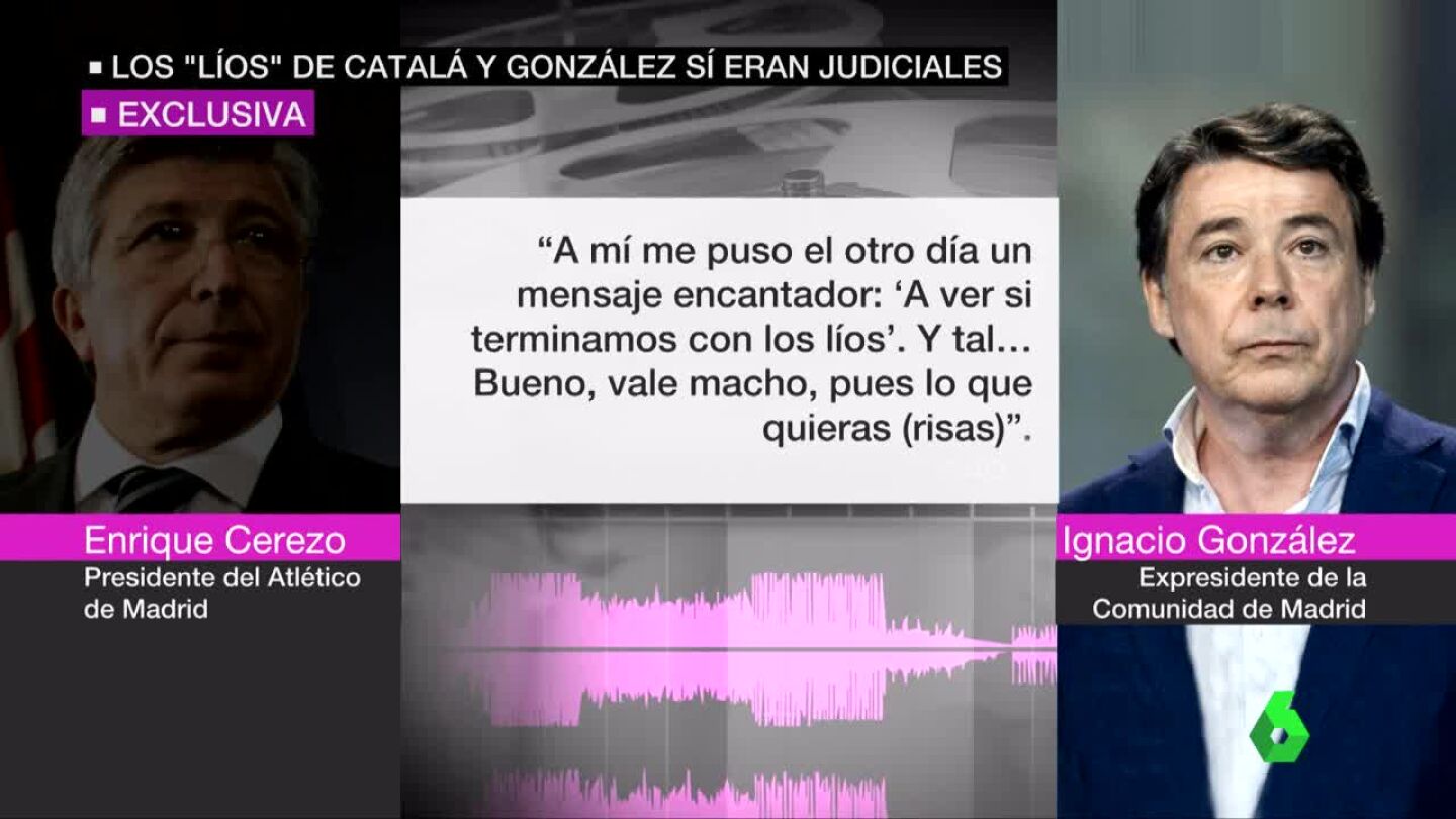 Conversaci&oacute;n de Enrique Cerezo e Ignacio Gonz&aacute;lez