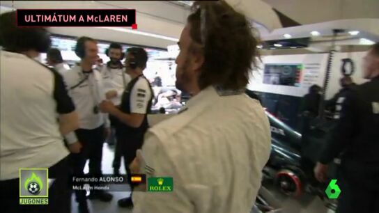 Frame 74.343857 de: Ultim&aacute;tum de Alonso a McLaren