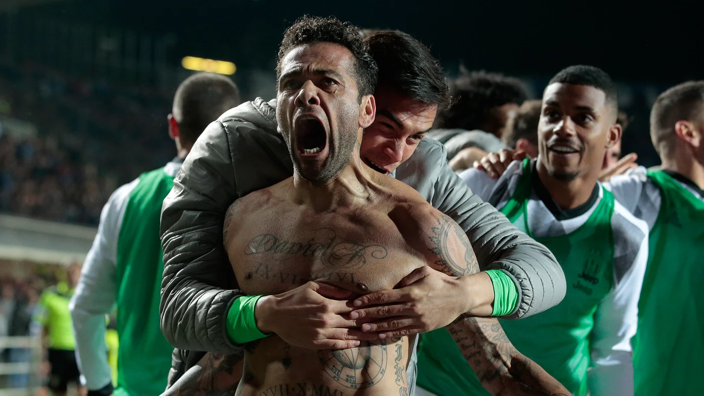 Los jugadores de la Juventus celebrando un gol Los jugadores de la Juventus celebrando un gol