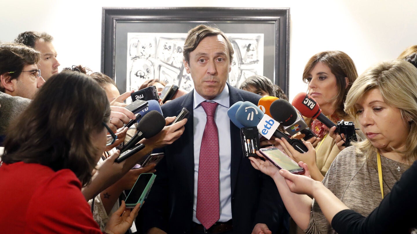 Rafael Hernando, portavoz del PP en el Congreso de los Diputados