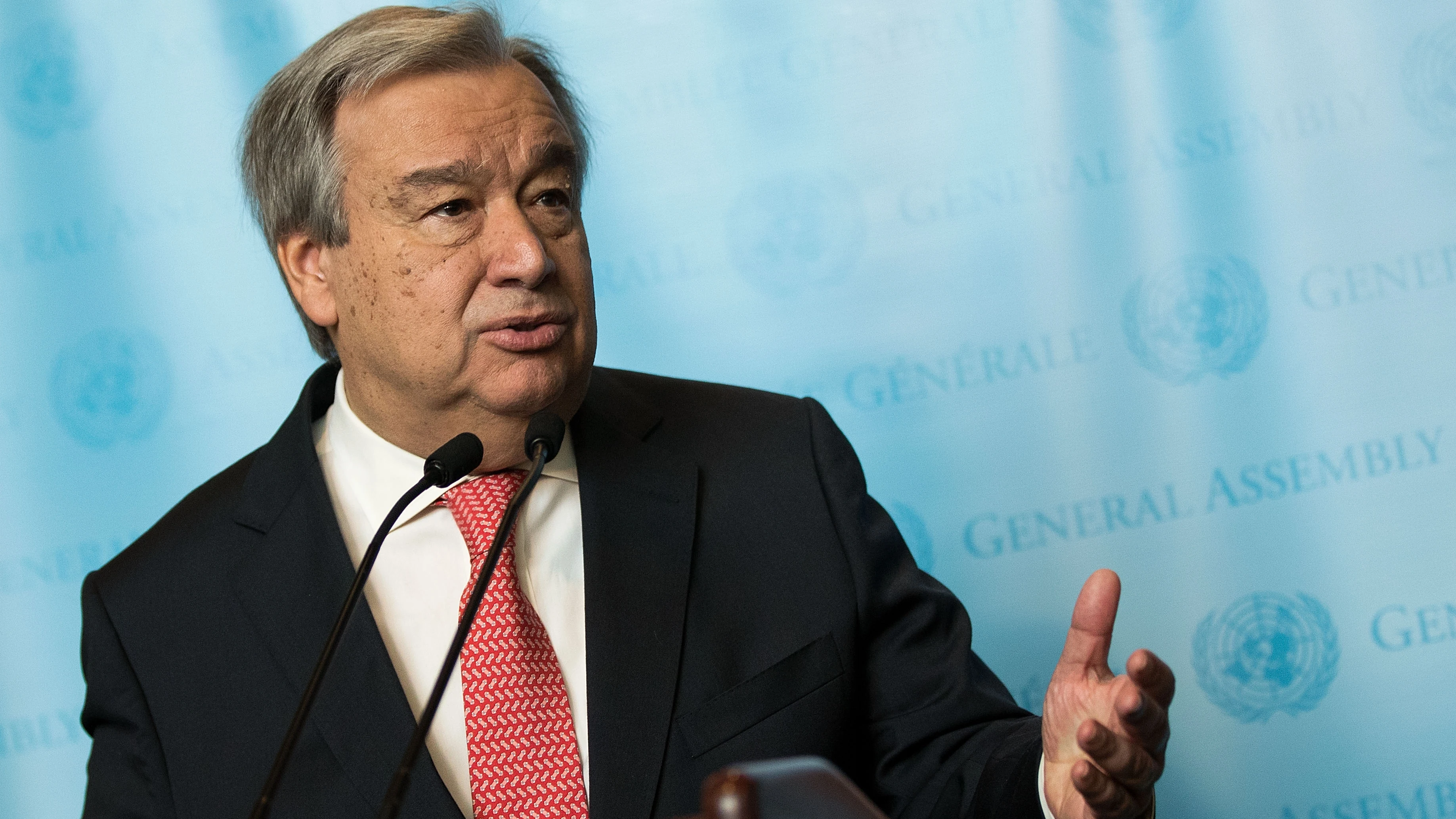 Antonio Guterres, secretario general de la ONU