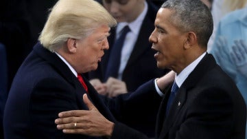 Donald Trump y Barack Obama