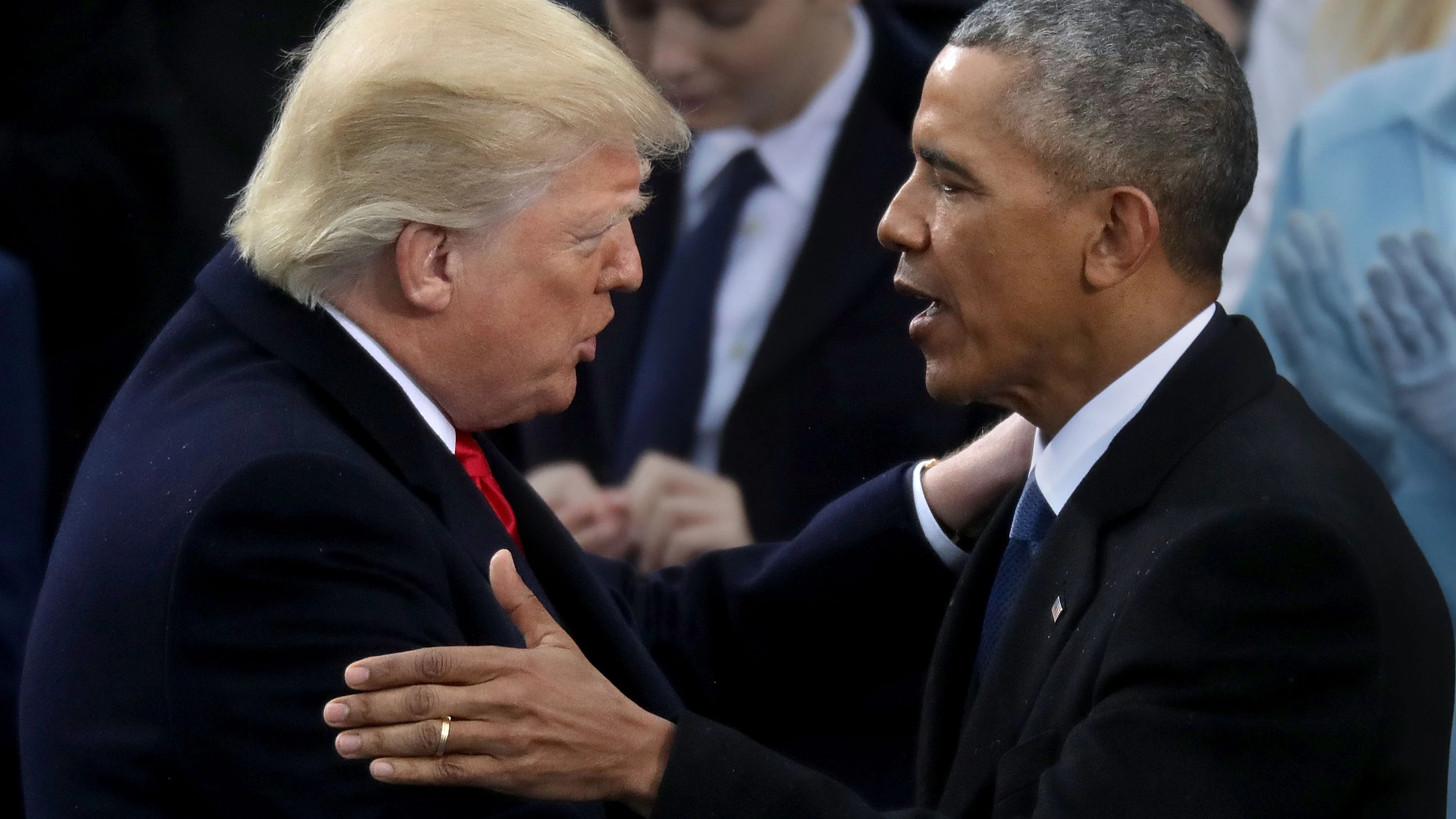 Donald Trump y Barack Obama