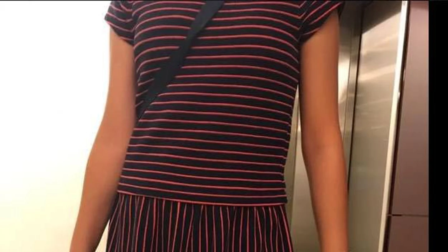 El vestido que llevaba la niña en el torneo El vestido que llevaba la niña en el torneo