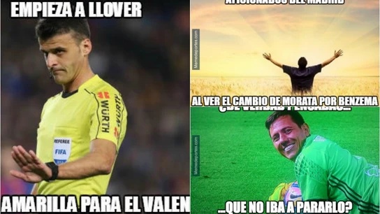 Los 'memes' del Madrid-Valencia Los 'memes' del Madrid-Valencia