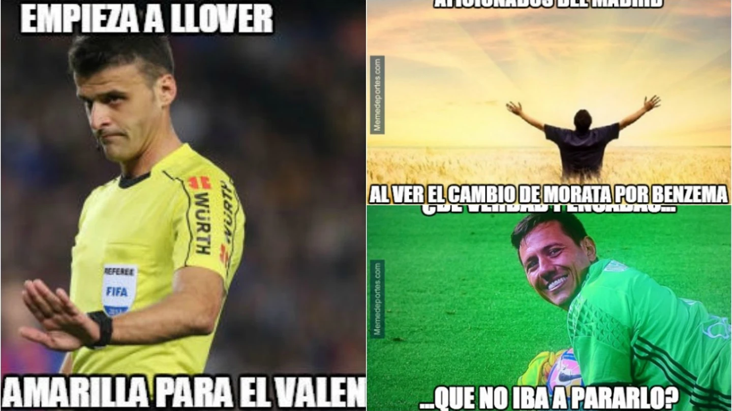 Los 'memes' del Madrid-Valencia Los 'memes' del Madrid-Valencia