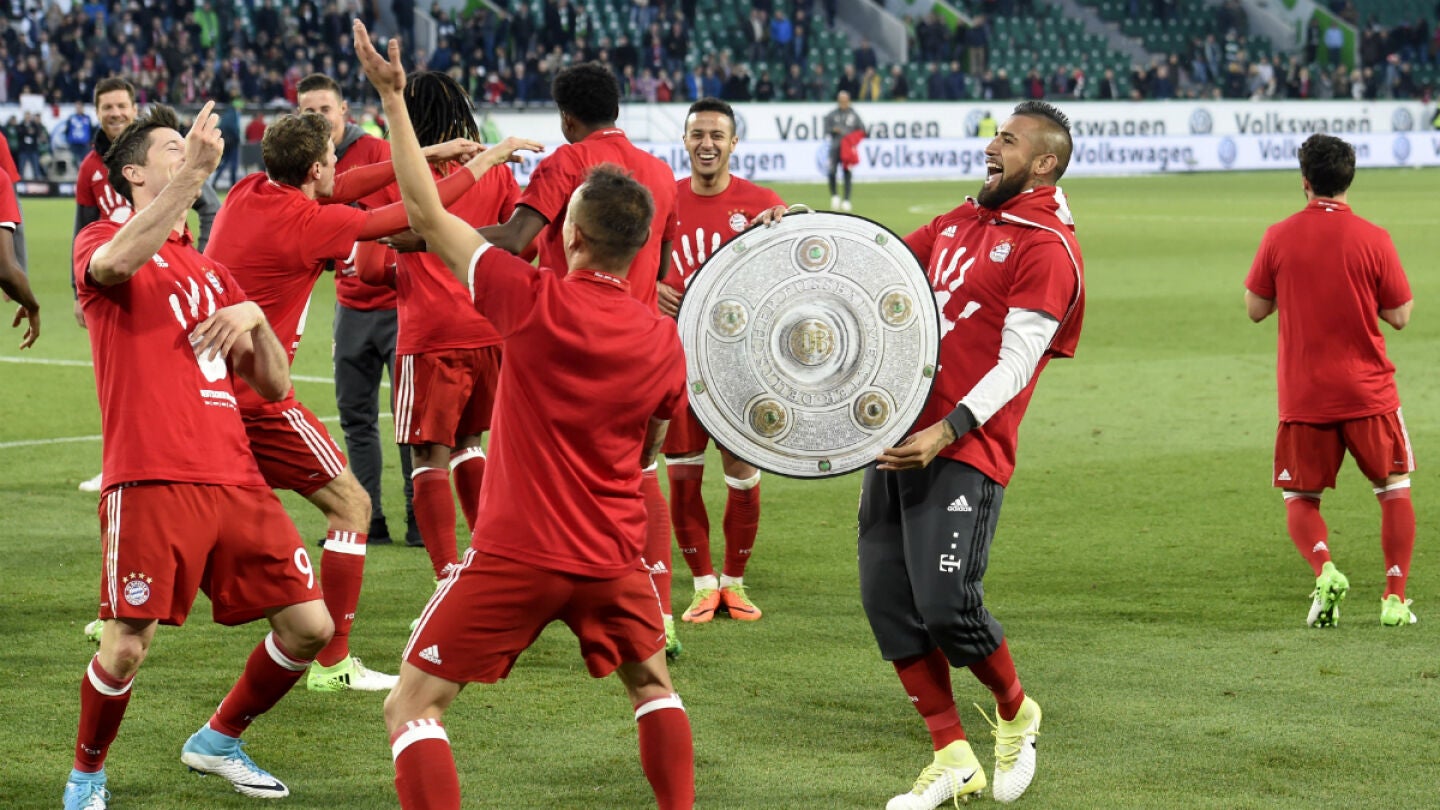 El Bayern de M&uacute;nich festeja su Bundesliga