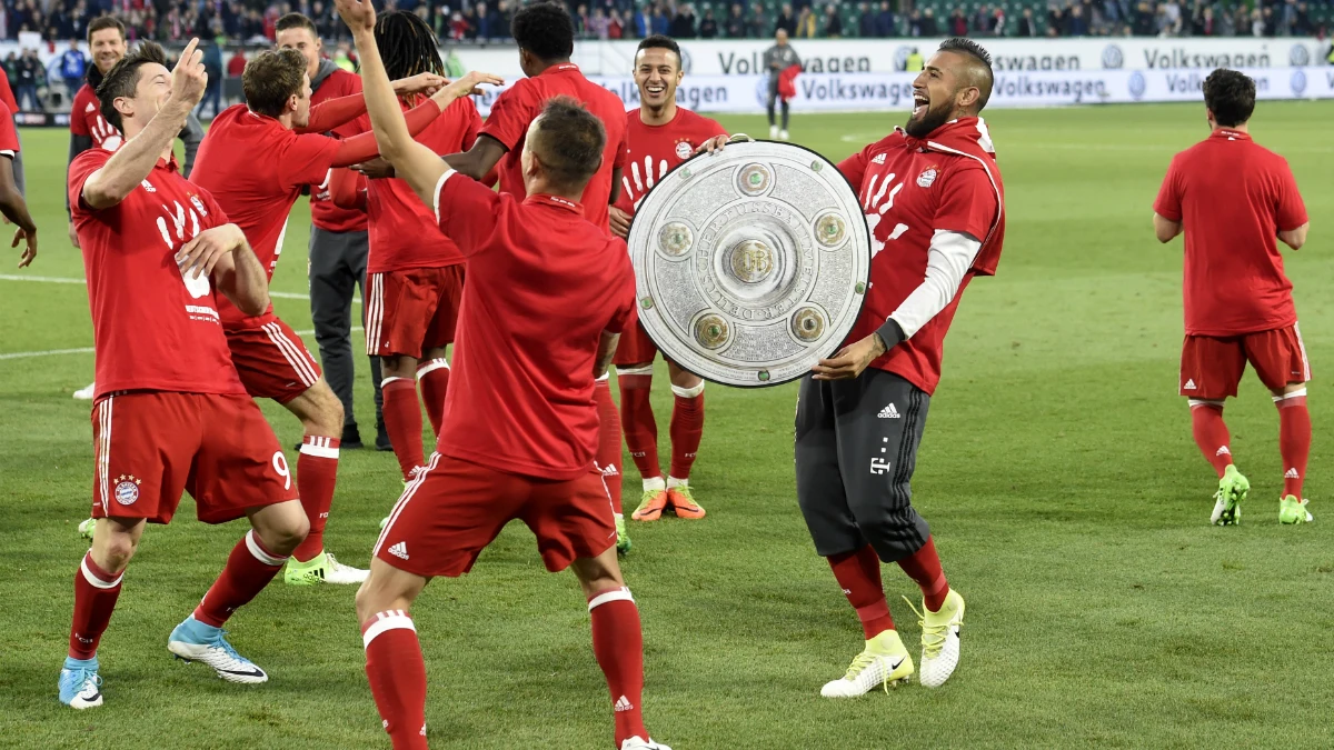 El Bayern de Múnich festeja su Bundesliga