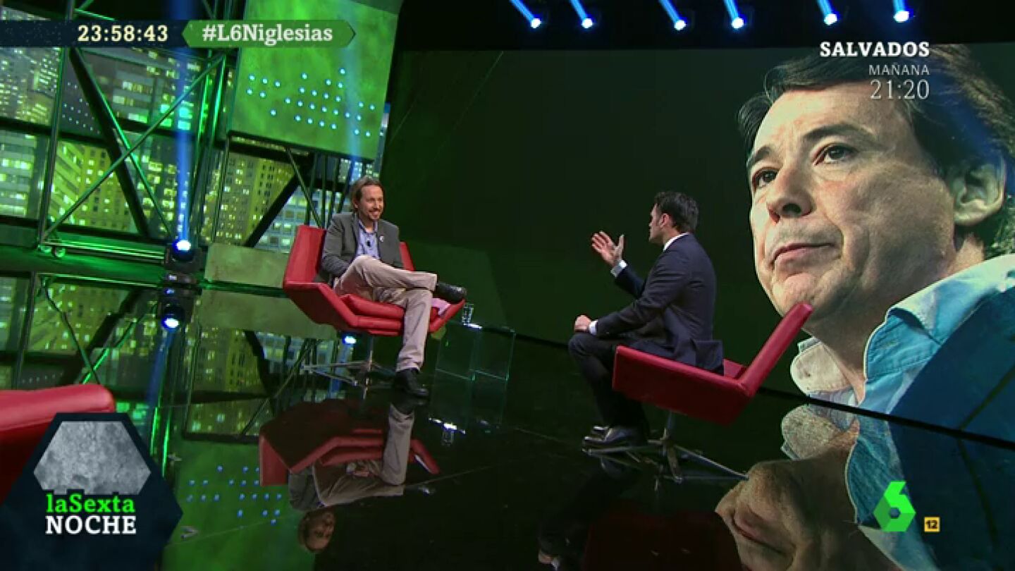 Pablo Iglesias en laSexta Noche