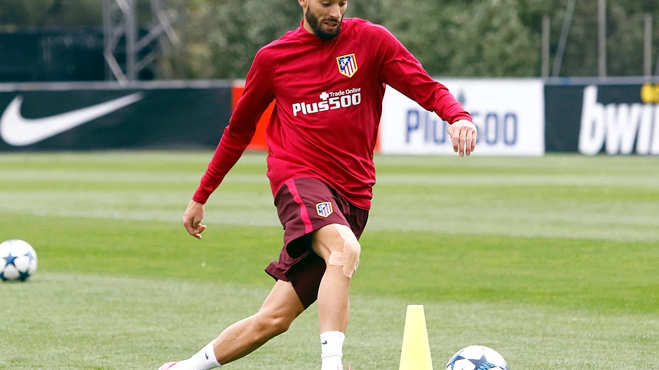 Carrasco se entrena con el Atlético de Madrid