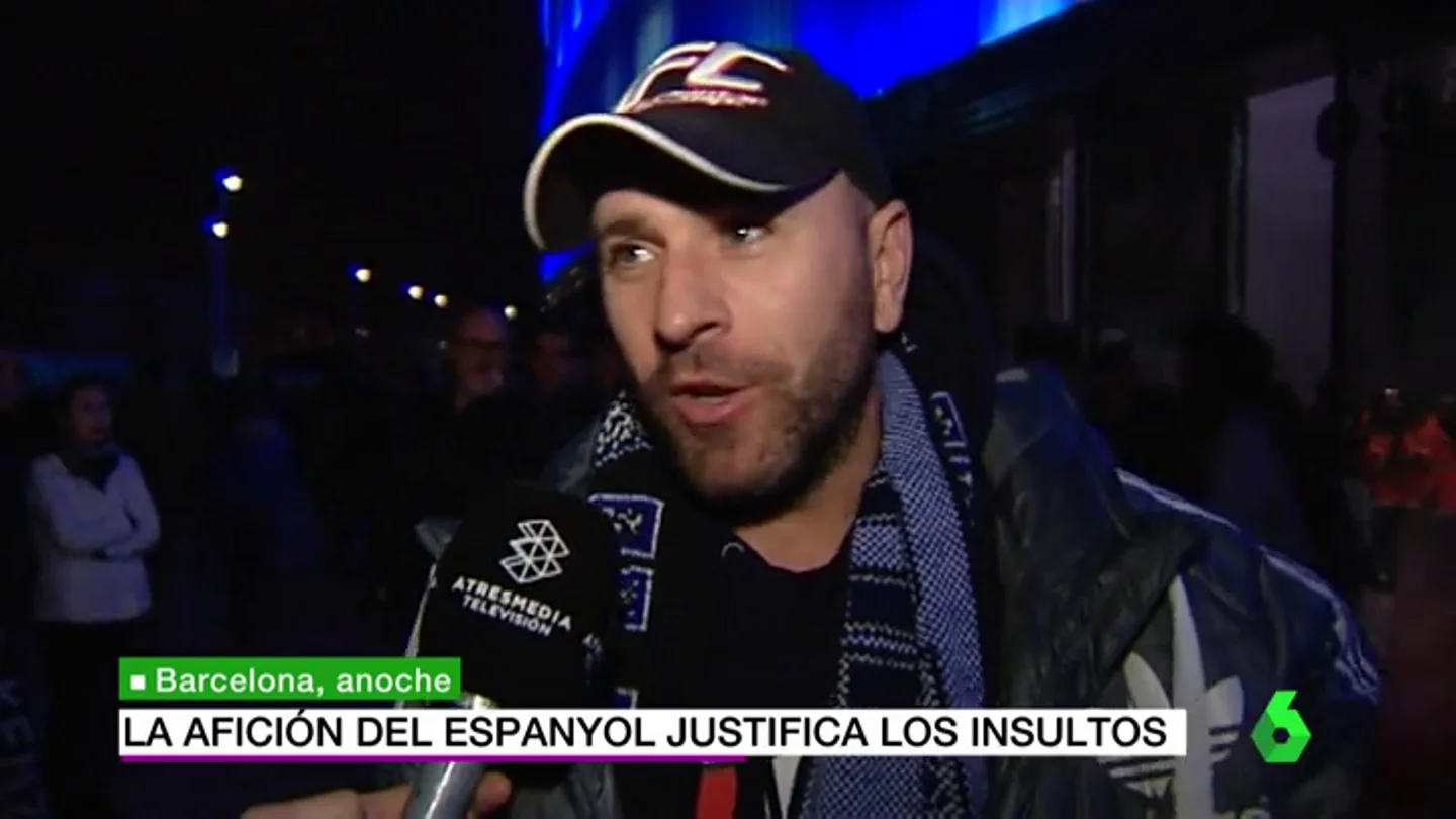Frame 33.336951 de: Parte de la afición del Espanyol justifica los cánticos ofensivos contra Gerard Piqué Frame 33.336951 de: Parte de la afición del Espanyol justifica los cánticos ofensivos contra Gerard Piqué