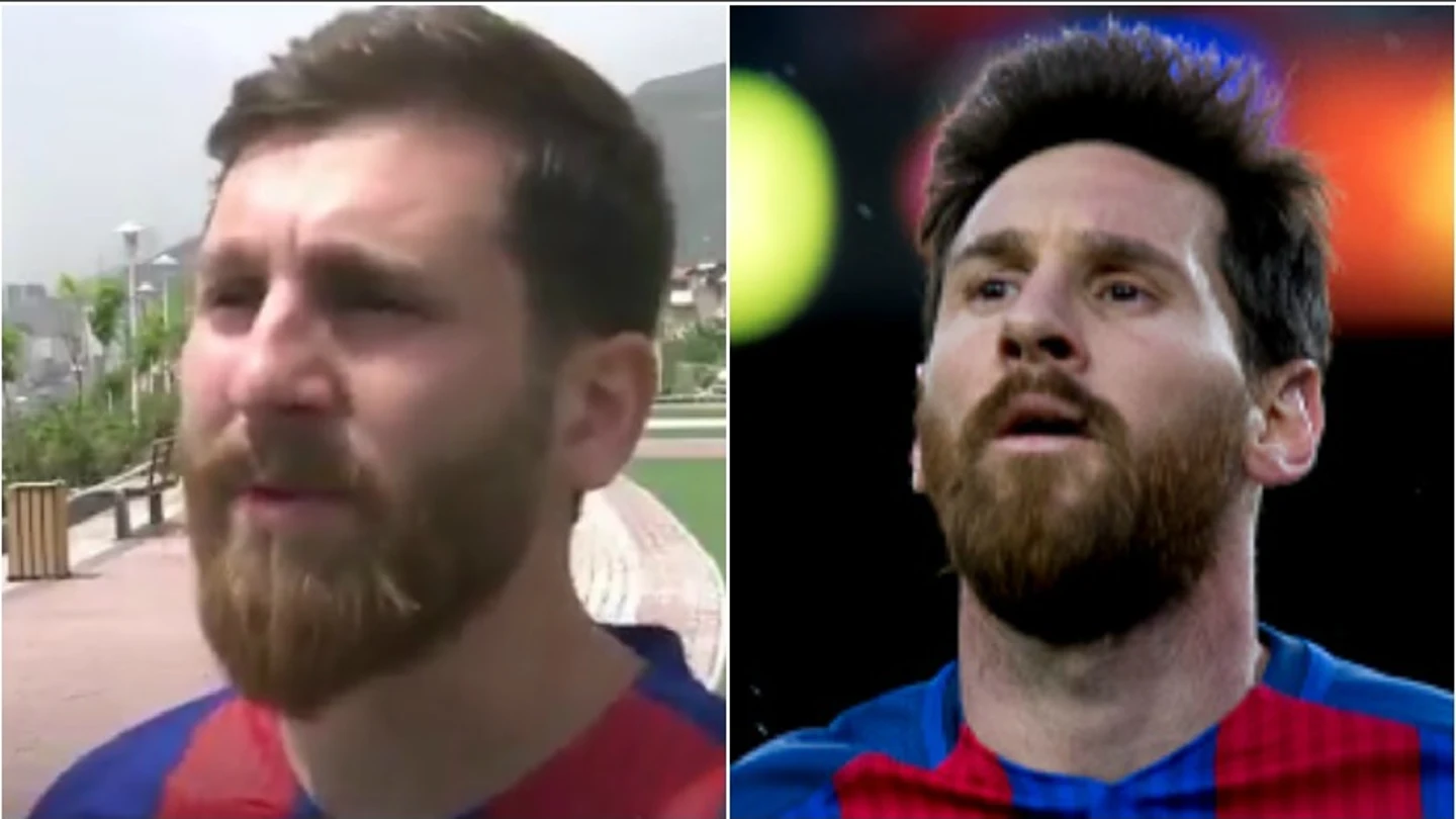 El doble de Leo Messi y Leo Messi El doble de Leo Messi y Leo Messi