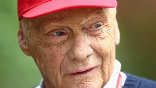 Niki Lauda, en el GP de China Niki Lauda, en el GP de China