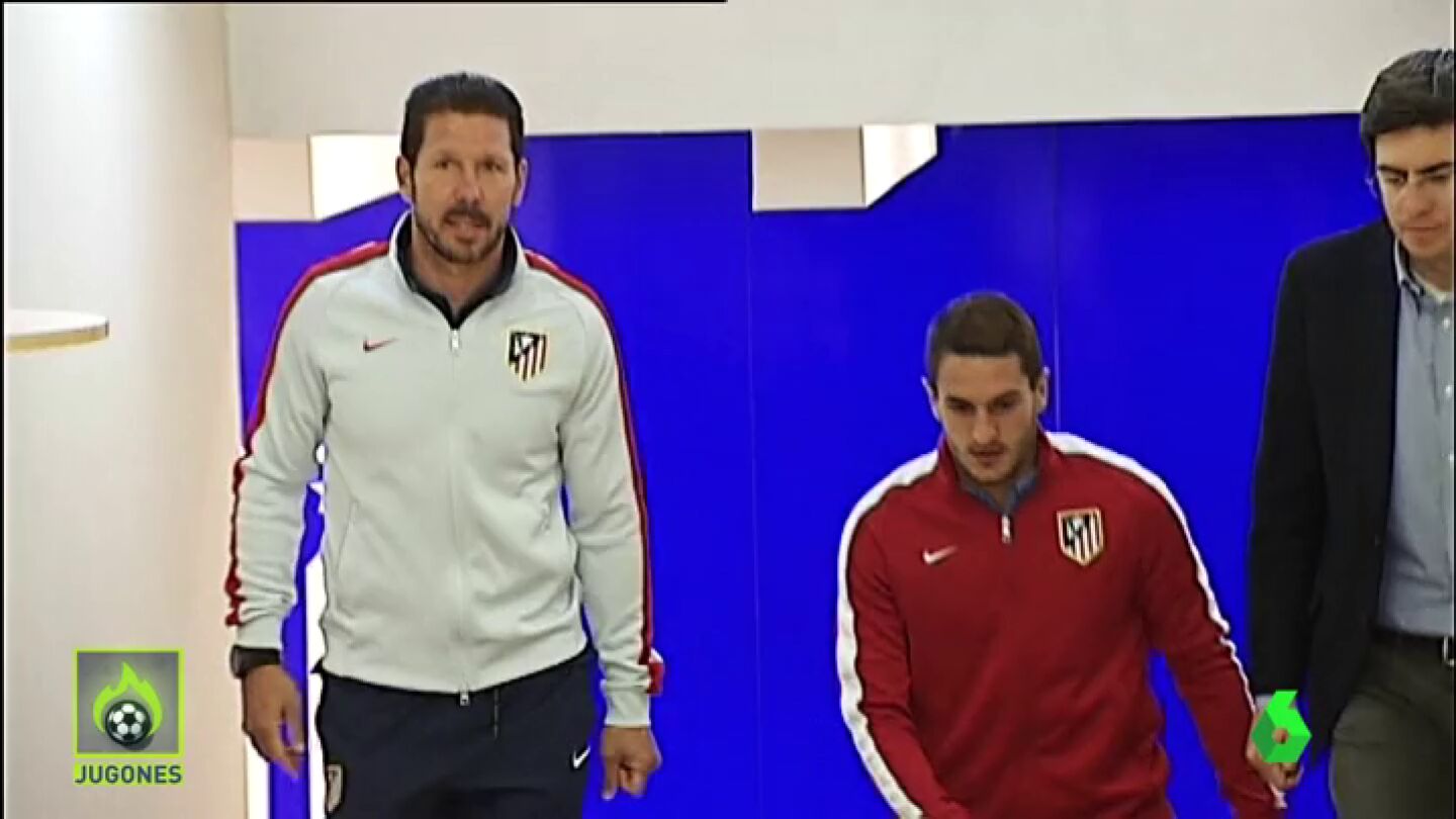 Frame 0.0 de: Simeone cambia la rutina del Atl&eacute;tico: entrenamiento y rueda de prensa en el Bernab&eacute;u
