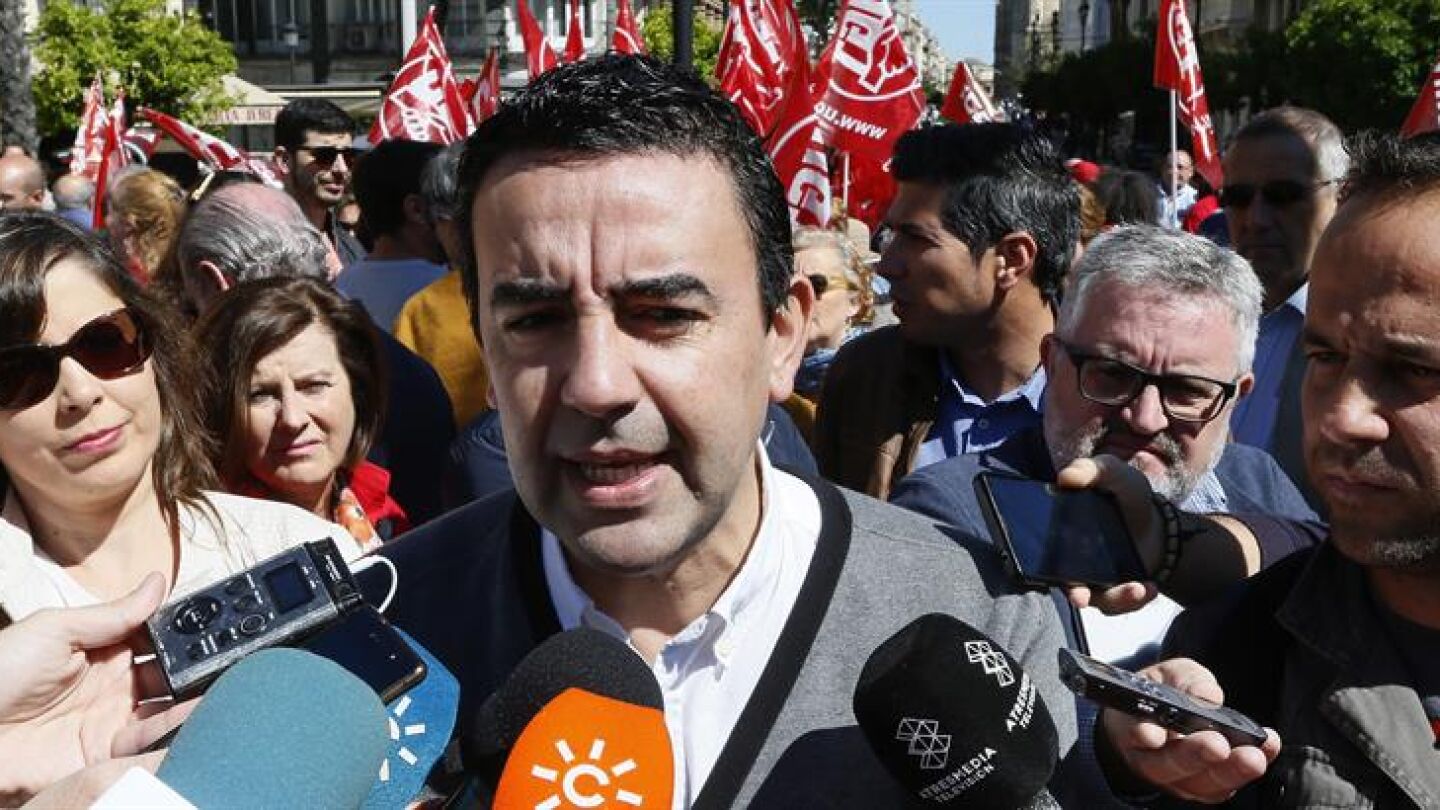 El portavoz de la gestora socialista, Mario Jim&eacute;nez