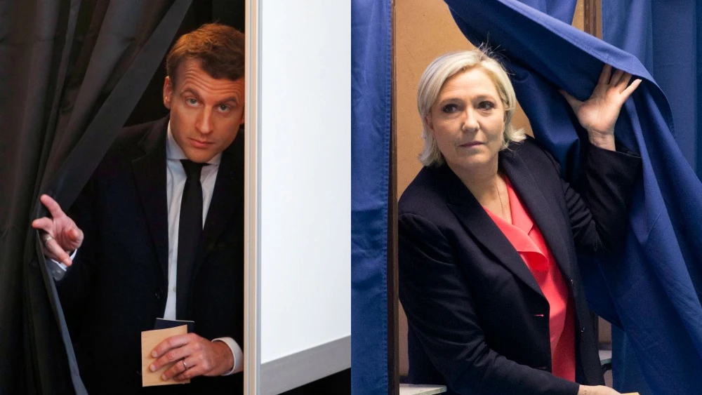 Macron y Le Pen