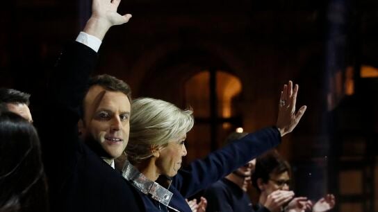 El presidente electo de Francia, Emmanuel Macron