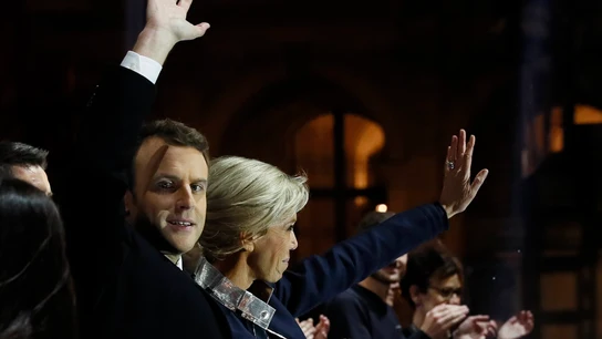 El presidente electo de Francia, Emmanuel Macron El presidente electo de Francia, Emmanuel Macron