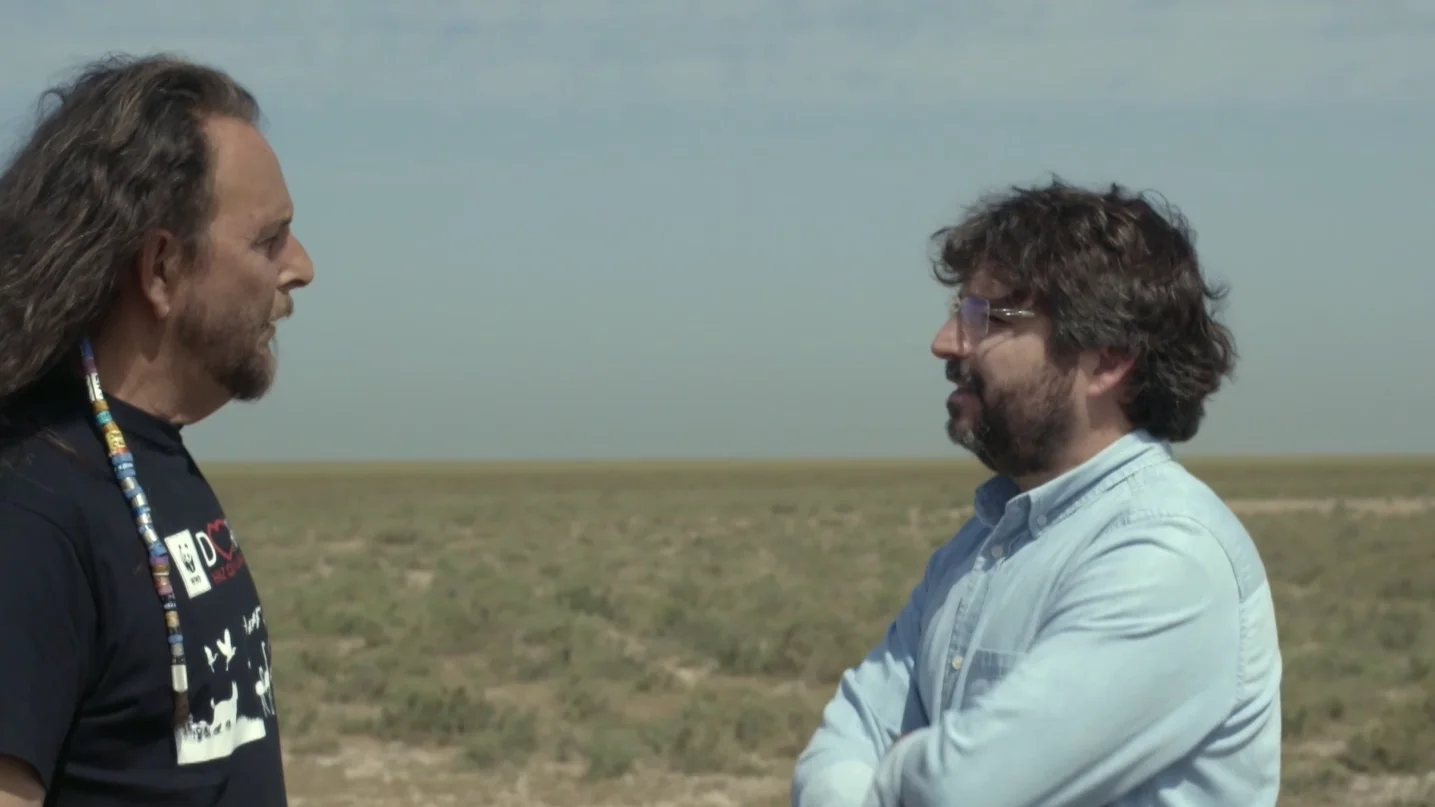 Plácido Rodríguez con Jordi Évole Plácido Rodríguez con Jordi Évole