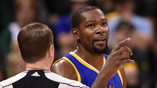 Kevin Durant, en el tercer partido de la serie ante Utah Jazz Kevin Durant, en el tercer partido de la serie ante Utah Jazz
