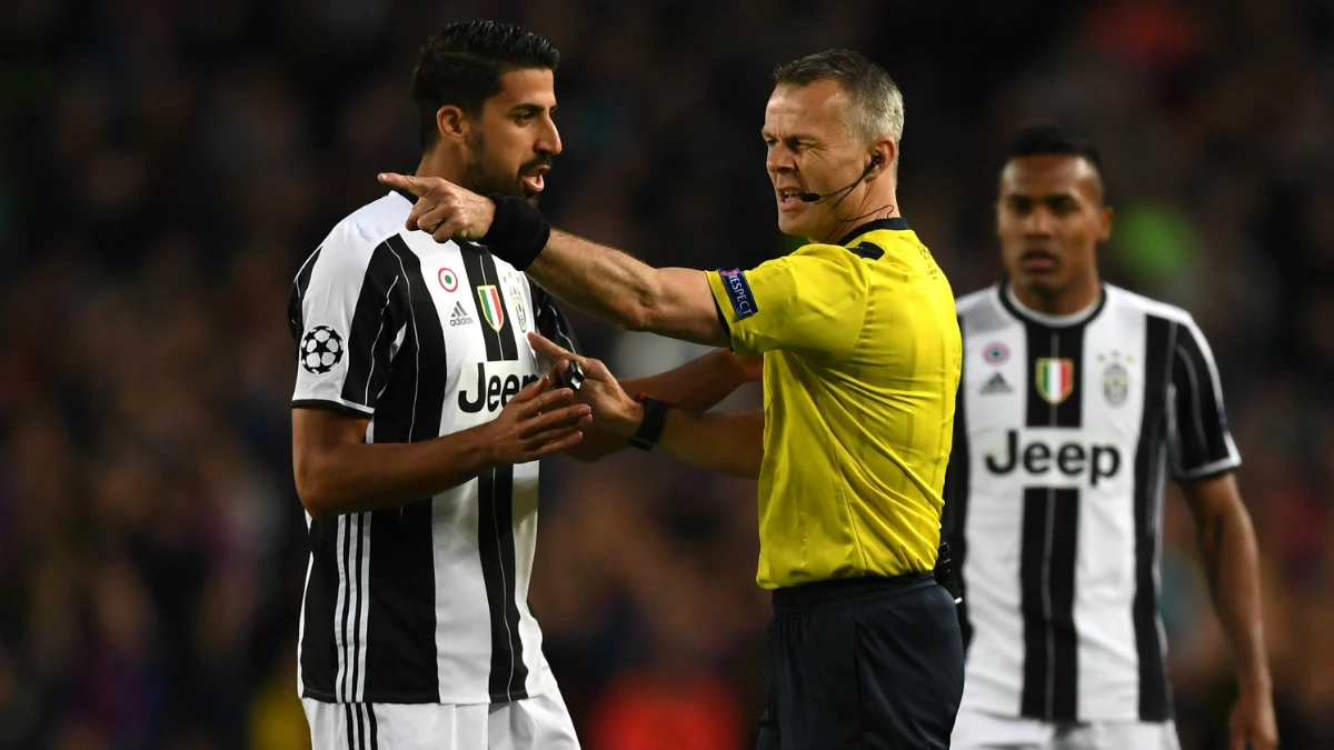 Kuipers, en un partido con la Juventus