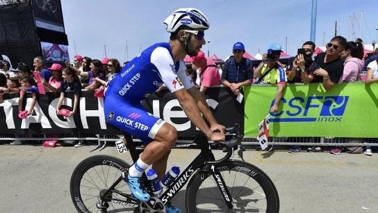 Gaviria, en el Giro Gaviria, en el Giro