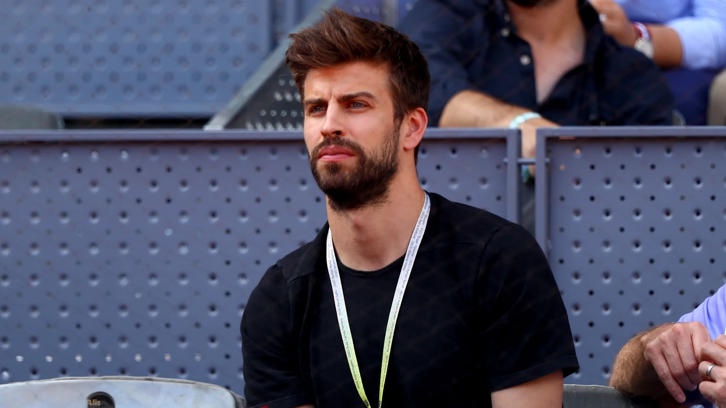 Gerard Piqué, en la Caja Mágica Gerard Piqué, en la Caja Mágica