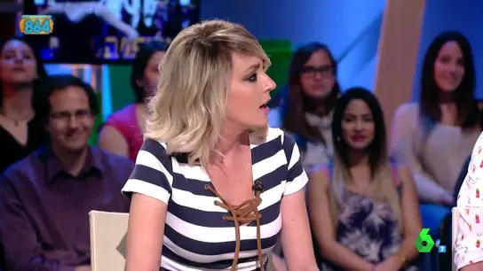 La reacción de Anna Simon al 'zasca' de Miki Nadal La reacción de Anna Simon al 'zasca' de Miki Nadal