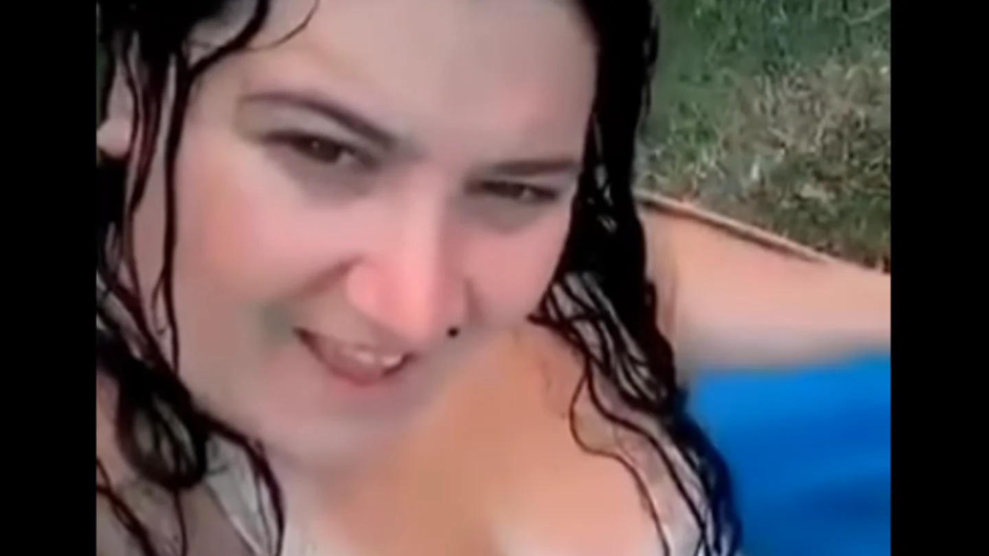 La joven Antonella en su vídeo La joven Antonella en su vídeo