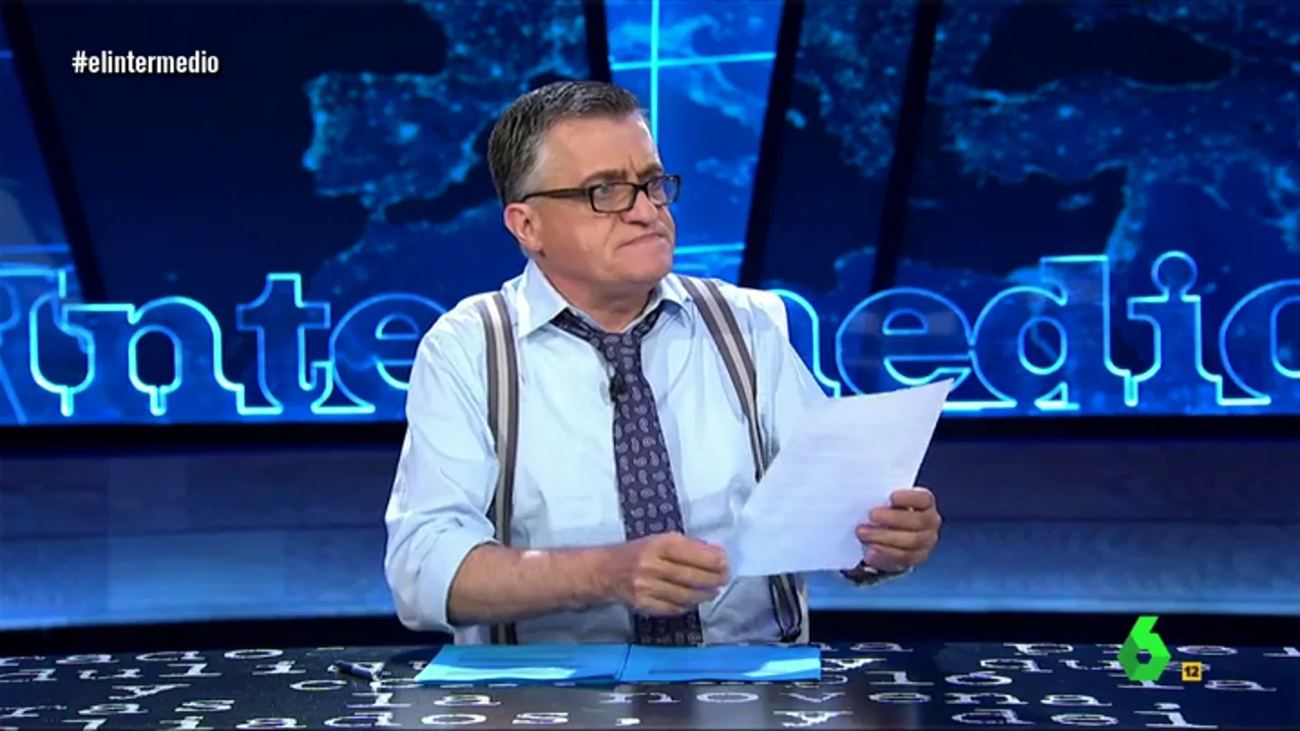 Wyoming lee su chiste prohibido sobre los becarios de El Intermedio Wyoming lee su chiste prohibido sobre los becarios de El Intermedio