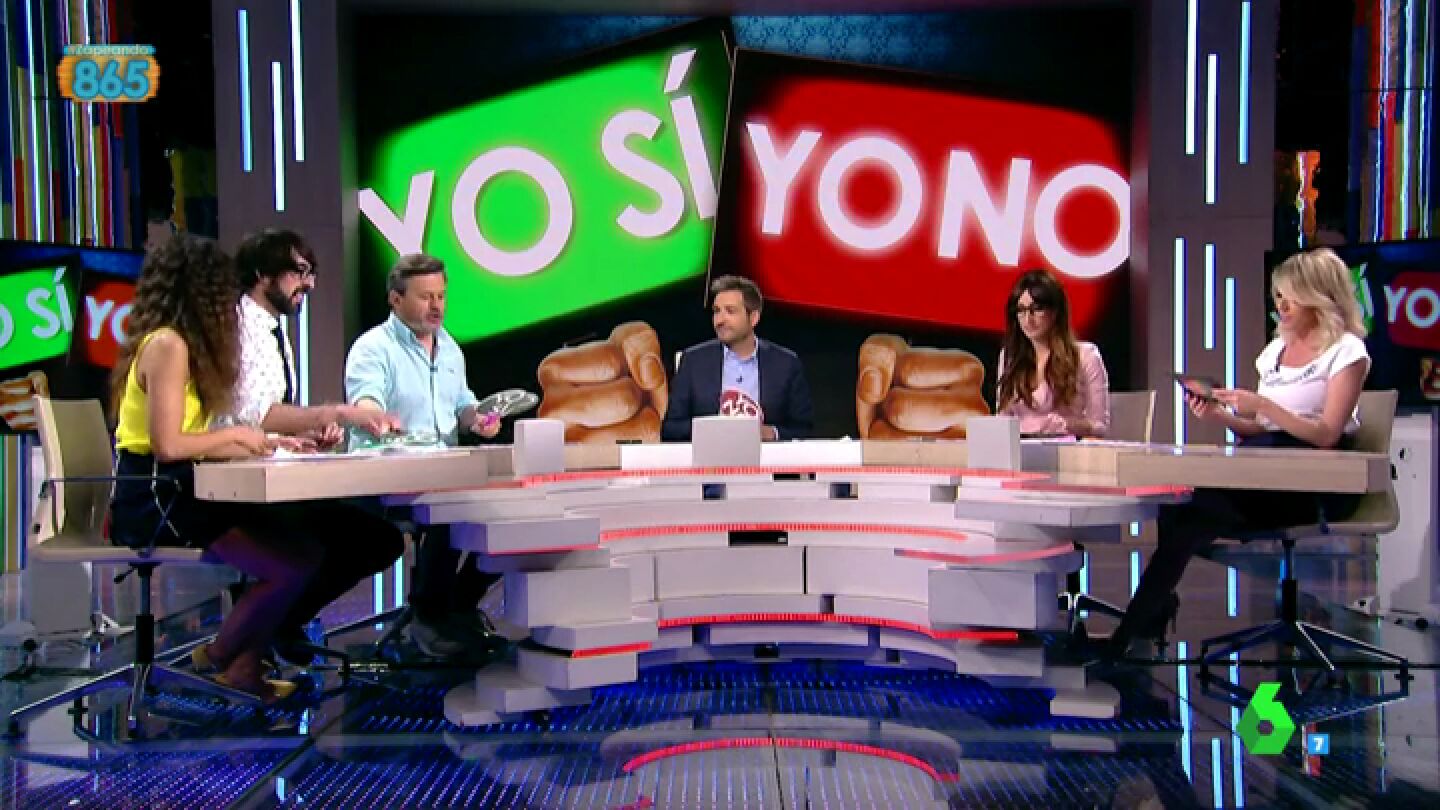 'Yo s&iacute;, yo no' en Zapeando