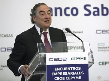 El presidente de la CEOE, Juan Rosell El presidente de la CEOE, Juan Rosell