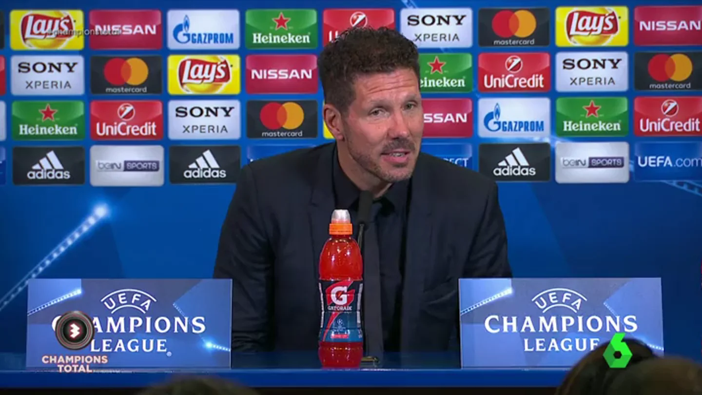 Frame 0.0 de: Simeone: "Los primeros 30 minutos del partido quedarán en el recuerdo para siempre" Frame 0.0 de: Simeone: "Los primeros 30 minutos del partido quedarán en el recuerdo para siempre"