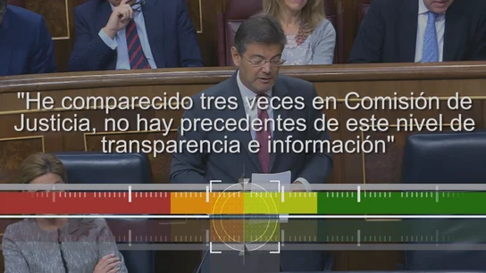 El ministro de Justicia, Rafael Catalá El ministro de Justicia, Rafael Catalá